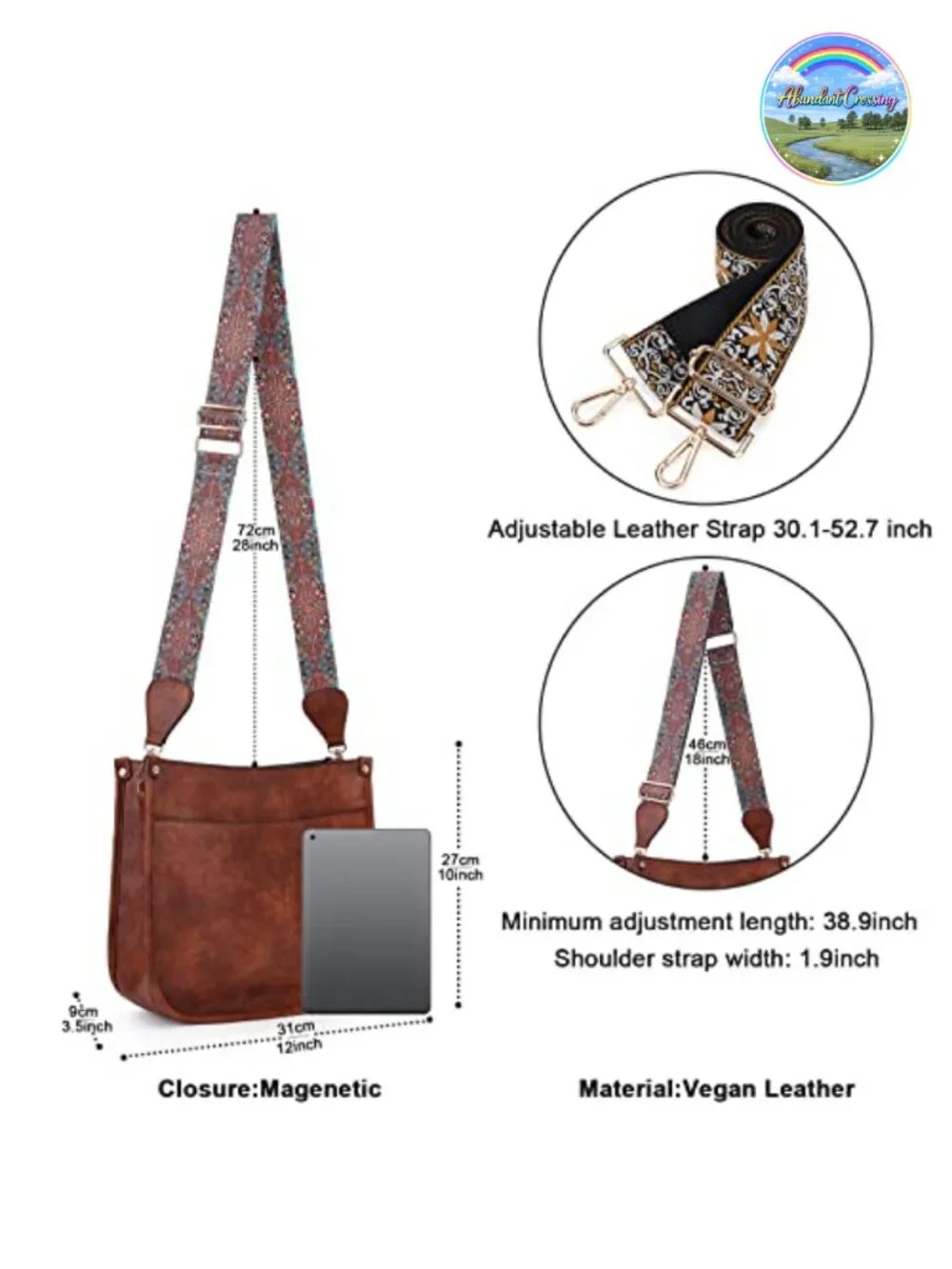 Genuine Leather Women's Tote Bag Gold Hardware Top Handle Purse